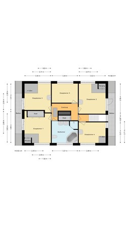 Floorplan - Leeuwerik 8, 2411 KR Bodegraven